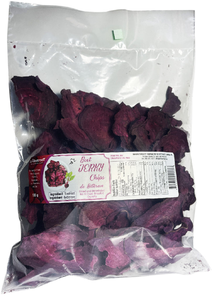 Beet JERKY chips 100g