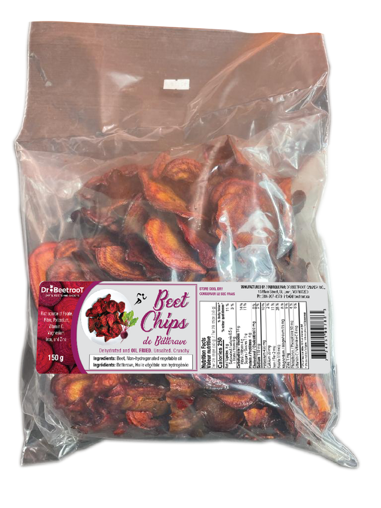 Beet Chips oil fried 100g